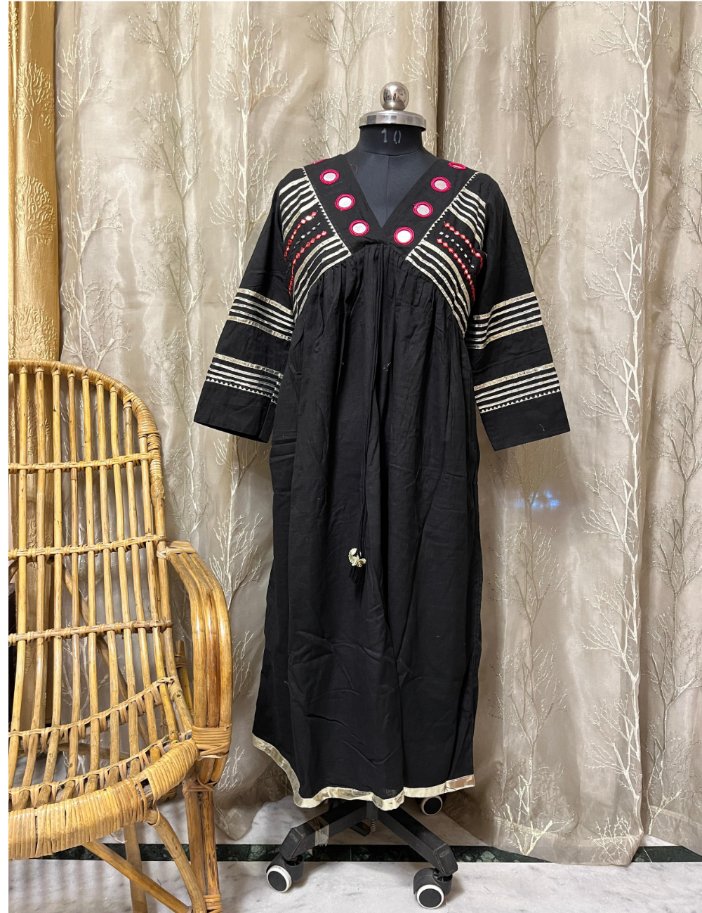 Alia Cut Cotton Frock/ Frock style Kurti