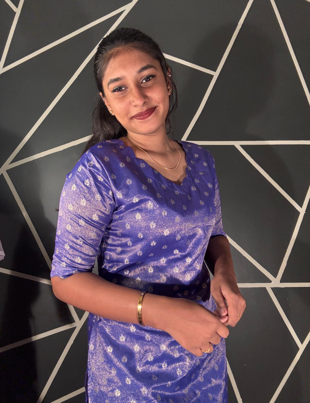 Chanderi Banarasi Kurti - Royal Violet